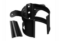 Хомут трубы метал. на дерево GL ПВХ черный (RAL 9005)